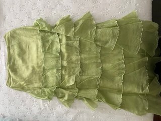 Vestido de fiesta Tintoretto verde