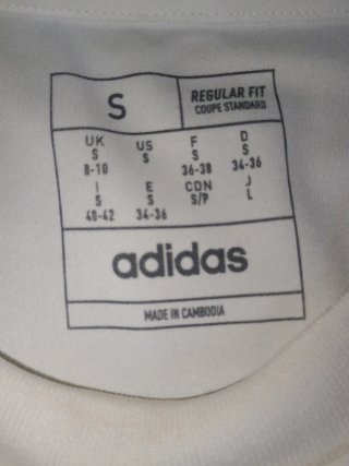 Camiseta deportiva Adidas mujer Talla S