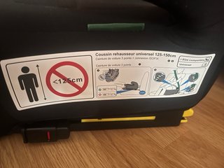 Alzador coche niños con isofis