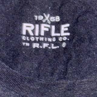Camiseta Rifle Clothing Co. Manga Larga L Vintage