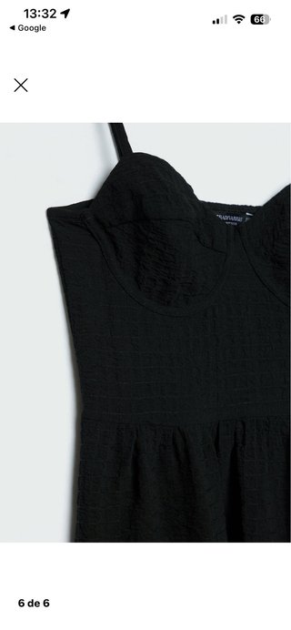 Vestido negro largo tirantes