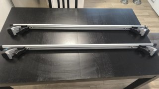 Barras trasversales universales de  portaequipajes