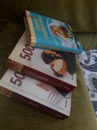 libros COCINA mediterránea PASTELES Y CHOCOLATE