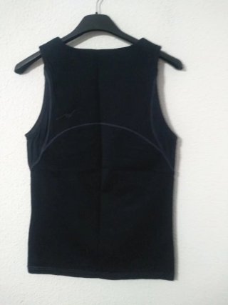 Camiseta sin mangas Tommy Hilfiger negra