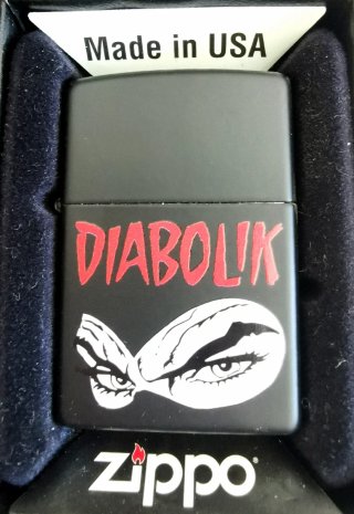 Zippo Diabolik Originale - Fumetto Black 2011