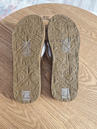 Ciabatte Quiksilver Beige Taglia 45