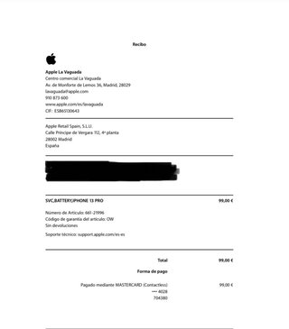 iPhone 13 Pro 256GB Batería 100% garantía Apple