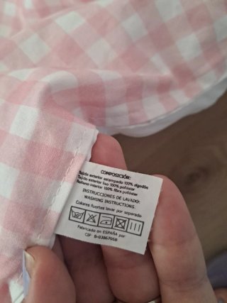 2 Chichoneras y Edredón de cuna rosa