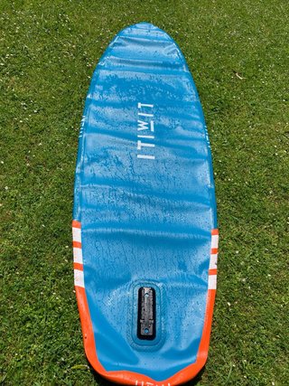 Tabla Paddle Surf Azul y Naranja 9”