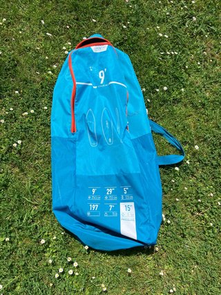 Tabla Paddle Surf Azul y Naranja 9”