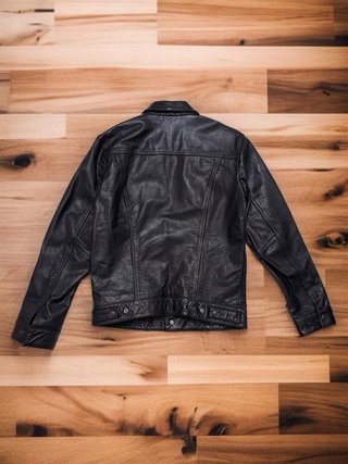 Levi's Cazadora Cuero Búfalo Trucker Talla M