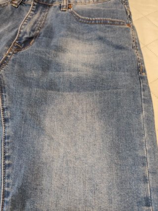 Pantalón corto vaquero azul
