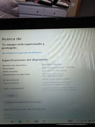 Portátil Acer Aspire 5253 Rojo