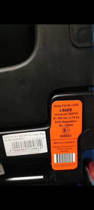 Britax Römer Dualfix M i-size