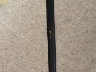 Cinturone Celine Triomphe S-NE-4179 Nero 95cm