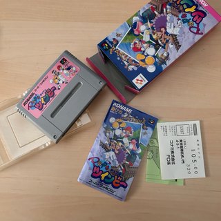 Pop 'n Twin Bee Super Famicom Konami Nintendo