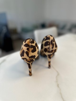 Zapatos tacón leopardo 9.5cm T40