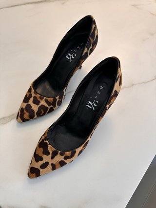 Zapatos tacón leopardo 9.5cm T40