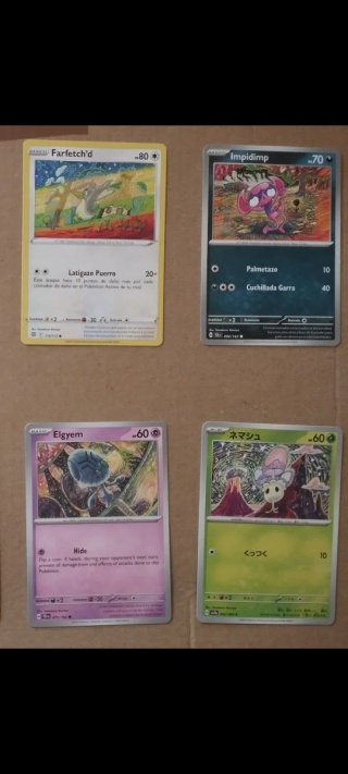 Set 22 Cartas Pokémon Tomokazu Komiya