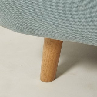 Nio - Sofá cama de 2 plazas verde agua
