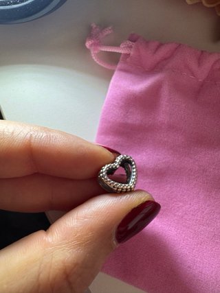 Charm Pandora Corazón Plata
