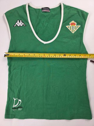 Kappa Real Betis Vintage Sleeveless Jersey Green Y