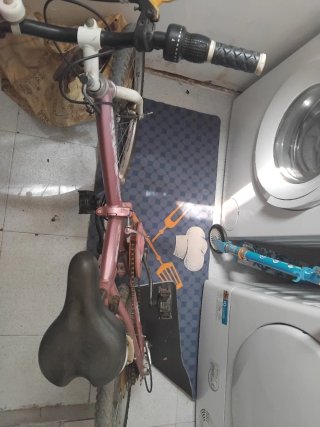 Bicicleta infantil rosa
