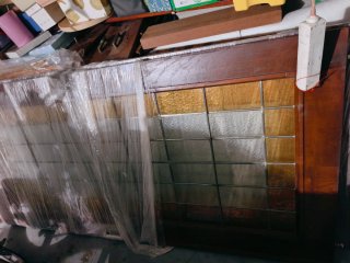 2 puertas vidriera emplomada