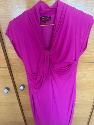 Abito Max Mara da invitata rosa taglia S