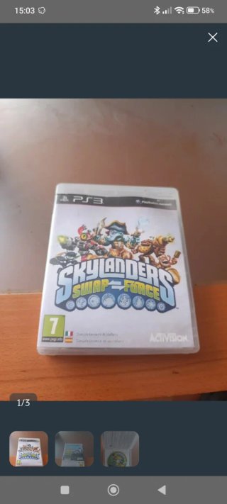 Skylanders Trap Team Skylanders  swap force PS3
