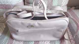 Bolso cambiador bebé rosa Pasito a Pasito