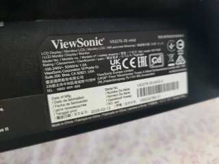 Monitor ViewSonic Negro/Plateado