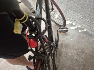 Bicicleta Adricatica Tiger Negra/Roja