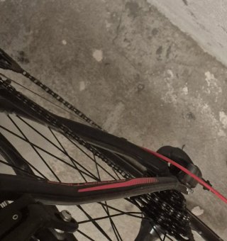 Bicicleta Adricatica Tiger Negra/Roja
