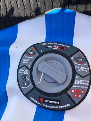 Tabla Paddle Surf Wowsea Bluesky
