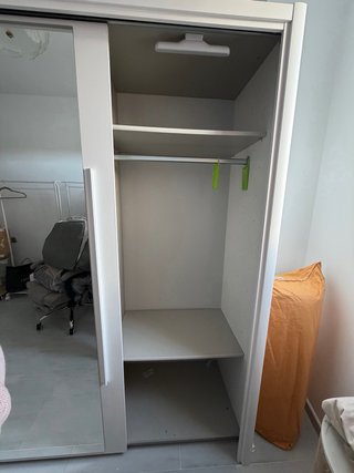 Armario 3 puertas correderas con espejo