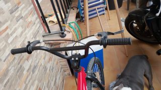 Bicicleta BMX Roja