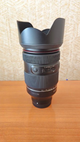 Objetivo Samyang 35-150mm f/2.8 para Sony