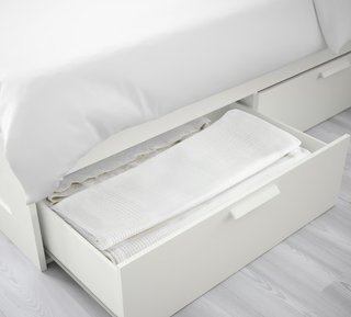 Cama Brimnes 160x200 con cajones y laminas Lönset