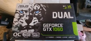 Tarjeta Gráfica Asus Dual GTX 1060 6GB