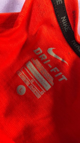 Camiseta tirantes Nike Rojo. Para niño/niña