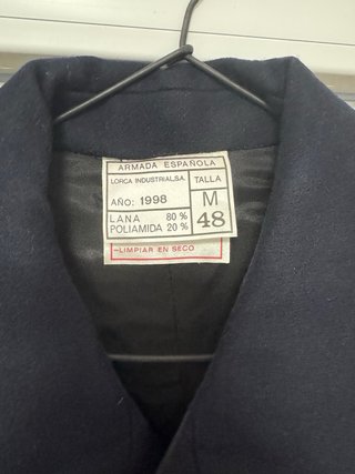 Chaquetón Armada Española Azul Marino Talla M