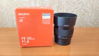 Objetivo Sony FE 50mm f/1.8 Full Frame