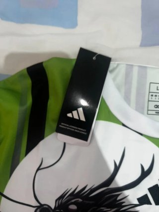 Camiseta Adidas Japón Samurai Dragón Talla L