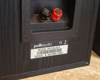 Altavoces Polk Audio M10 Negros/Grises