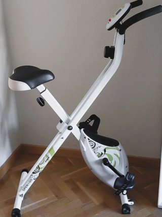 Bicicleta Estática BH Tecnovita Open&Go Plegable