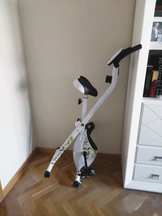 Bicicleta Estática BH Tecnovita Open&Go Plegable