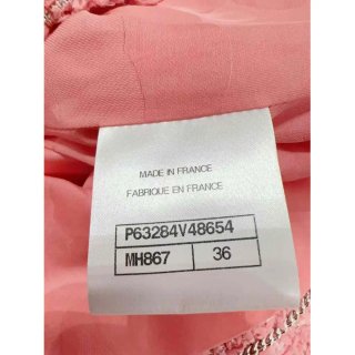 Chaqueta Chanel Rosa Tweed