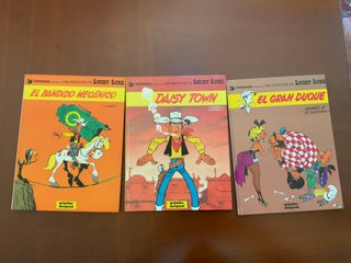 3 comics de Lucky Luke