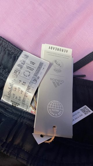 Pantalón Real Madrid Adidas Negro Morado